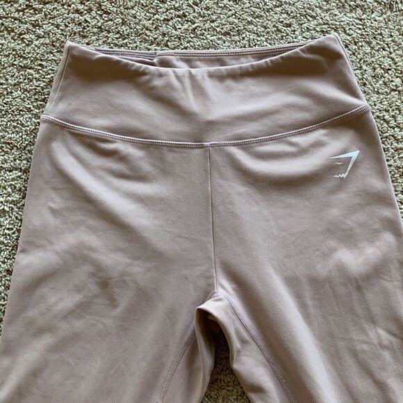 Gymshark dreamy legging in beige Pink Mauve Taupe Sz X-Small - Picture 4 of 6